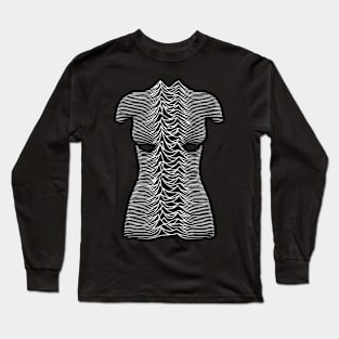 body wave lines Long Sleeve T-Shirt